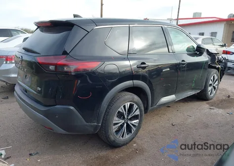 2021 Nissan Rogue Sv Fwd z USA, uszkodzony, nr VIN 5N1AT3BA1MC732396